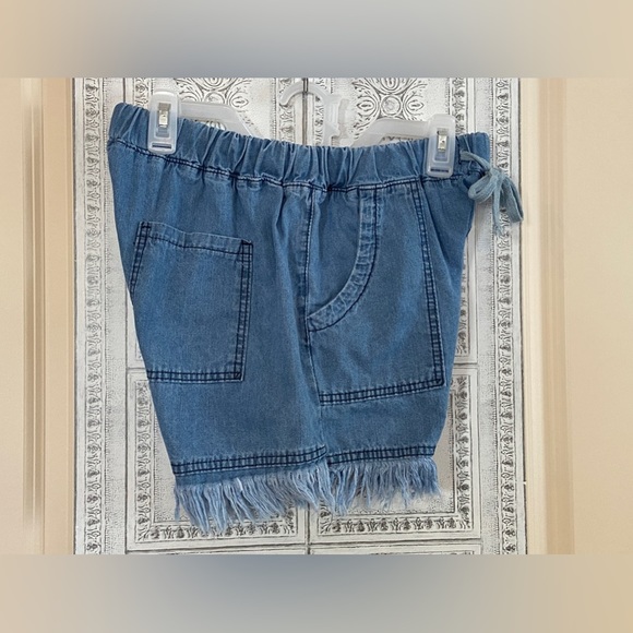 Nwot ”Jeans” Sz-L Moms Basic Cut-Offs Denim 4 Pocket Shorts-Cute & Comfy Cool - Picture 8 of 16